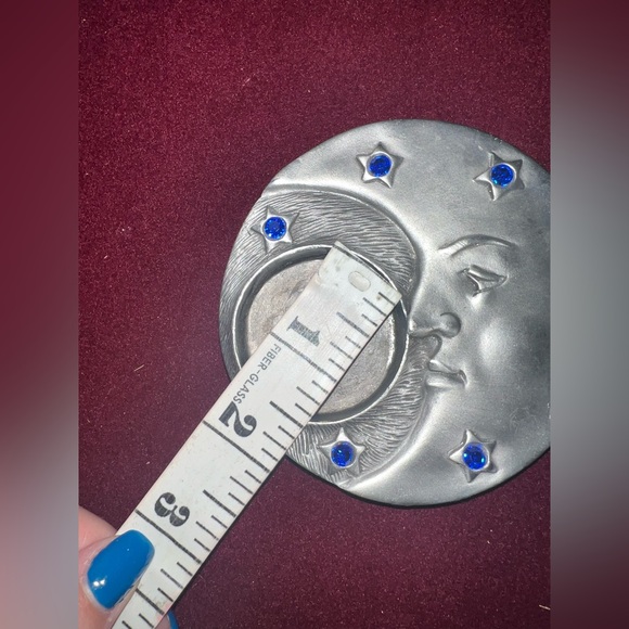 Vintage Whimsical Moon Candle Holder - Picture 6 of 6